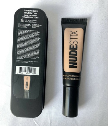 Foundation Nudestix Nudies Tinted Cover Foundation Act 3.5 Medium Neutral Cool New