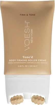 Roller Creme Voesh Vegan Beauty Body Cream for Lymphatic Massage and Toning