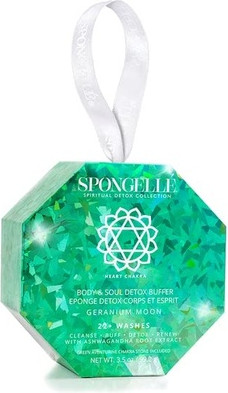 Buffer Spongellé Body & Soul Detox Heart Chakra Geranium Moon White