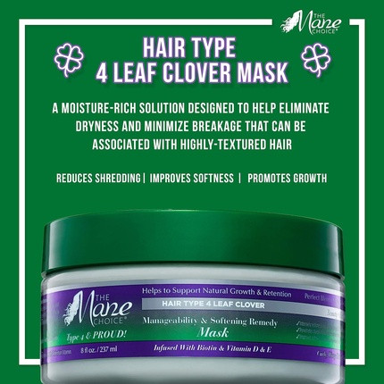 Conditioner The Mane Choice Leaf Clover Manageability & Softening Remedy