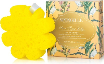 Морская губка для ванны Spongelle Art Chinois Star Tiger Lily