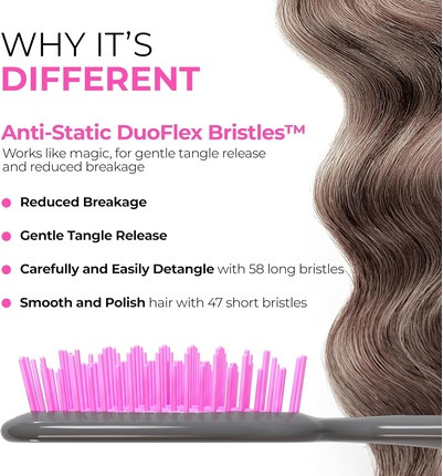 Hair Brush Fhi Heat Unbrush Wet & Dry Vented Detangling Hair Brush