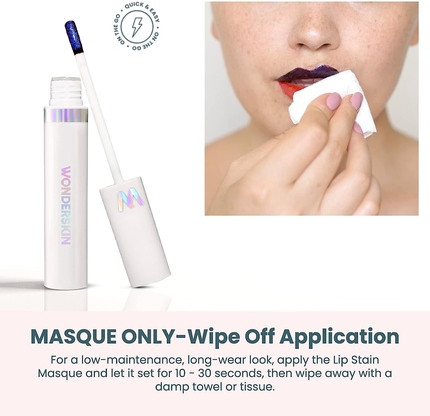 Маска для губ Wonderskin Wonder Blading One Step Lip Stain Masque Divine Masque