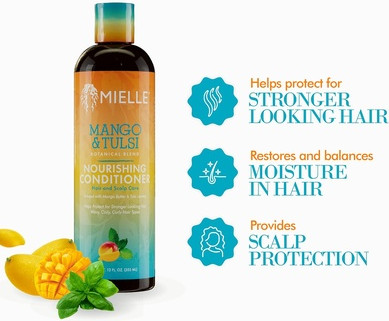 Conditioner Mielle Organics Mango & Tulsi Nourishing