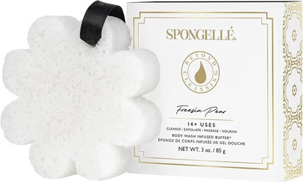 Body Wash Infused Buffer Spongelle Boxed Flower