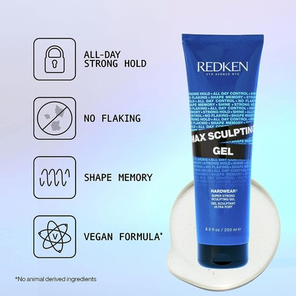 Super-Strong Sculpting Hair Gel Redken Hardwear 16
