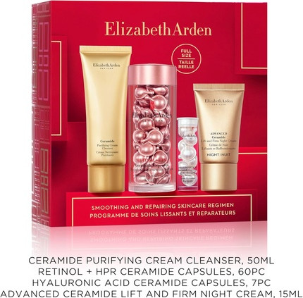 Elizabeth Arden Smooth, Repair & Firm Retinol + HPR Ceramide Capsules 4-Piece Gift Set