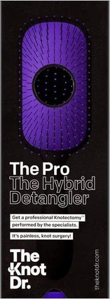 Detangler Brush Denman The Knot Dr. Pro Brush Periwinkle