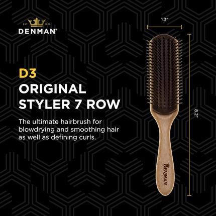 Styling Brush Denman D3 Wood Styling Brush