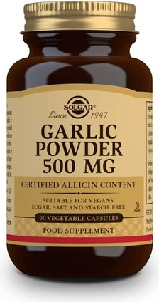 Vegetable Capsules Solgar Garlic Powder