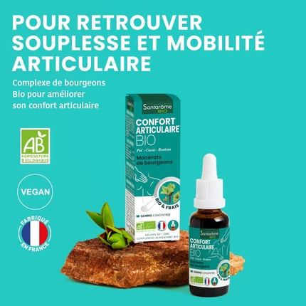 Bud Macerate Supplement Santarome Santarome Bio Organic Joint Comfort