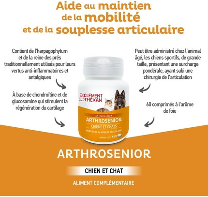Supplement Clement Thekan Artrosenior Dog Supplement for Cartilage