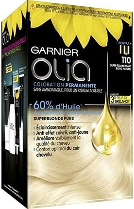 Permanente Haarfarbe Garnier Olia Superblonds Pure 110 ohne Ammoniak