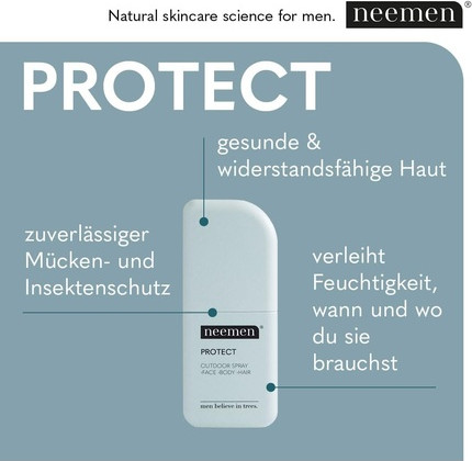 Body Mist Neemen Protect Outdoor Spray