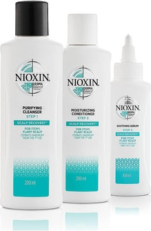 Scalp Care System Nioxin Scalp Recovery Anti-Dandruff System for Itchy, Flaky, and Dry Scalp