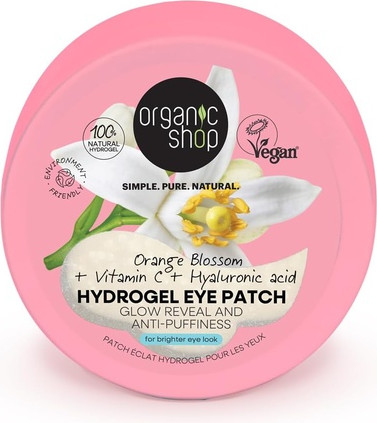 Hydrogel Eye Patch Organic Shop Glow Reveal and Anti-Aging