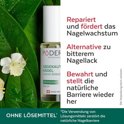 Poderm Serum Gegen Nagelbeißen – Alternative zu Bitterlacken, Anti-Stress Pflege