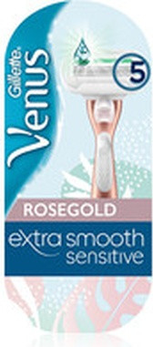 Razor Gillette Extra Smooth Sensitive Rose Gold Razor