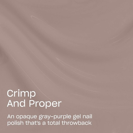 UV Cure Gel OPI Crimp and Proper