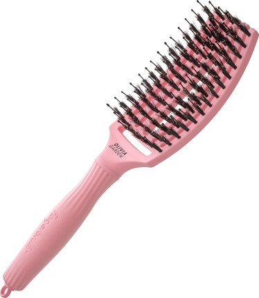 Rundbürste Olivia Garden Fingerbrush Combo Medium Think Pink