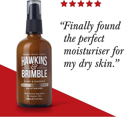 Gesichtscreme Hawkins & Brimble belebend für Männer
