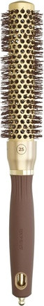 Rundbürste Olivia Garden Expert Blowout Speed Wavy Borsten Gold & Braun 25