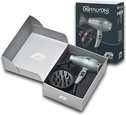 Haartrockner Parlux Digitalyon Pack mit MagicSense Diffusor