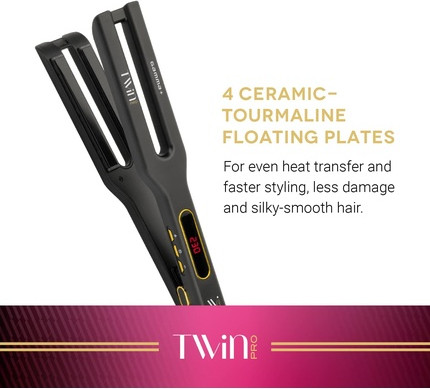Hair Straightener Gammapiu Twin Professional
