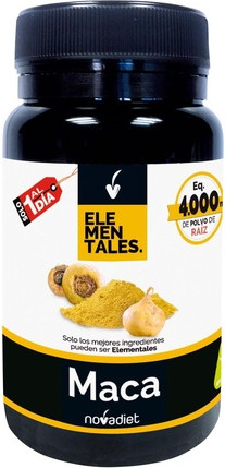 Maca Kapseln Nahrungsergänzungsmittel Novadiet Elemental