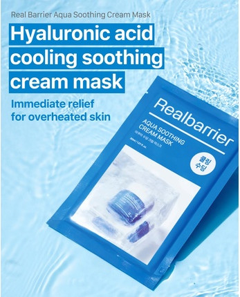 Sheet Mask Real Barrier Aqua Soothing Cream Mask