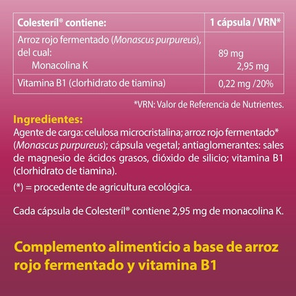 Capsules 100% Natural Colesteril