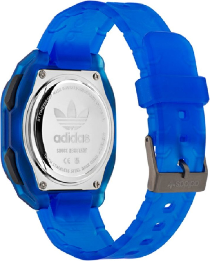 Blue Rubber Sport Watch Adidas