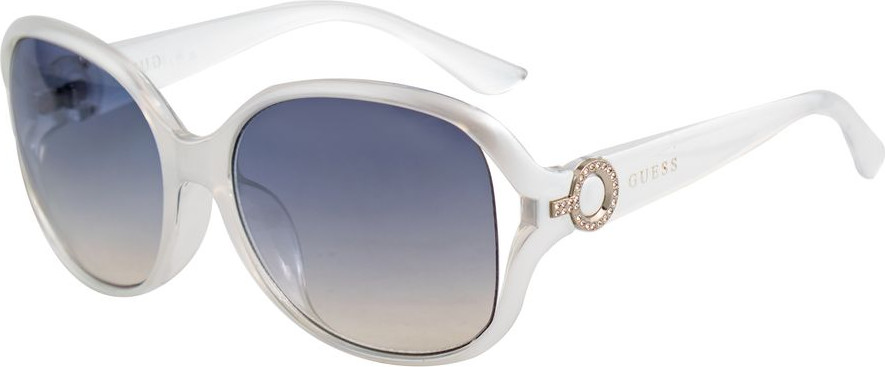 GUESS White Injected Sunglasses