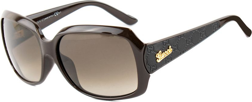 Gucci Black Acetate Quyosh Ko'zoynaklari