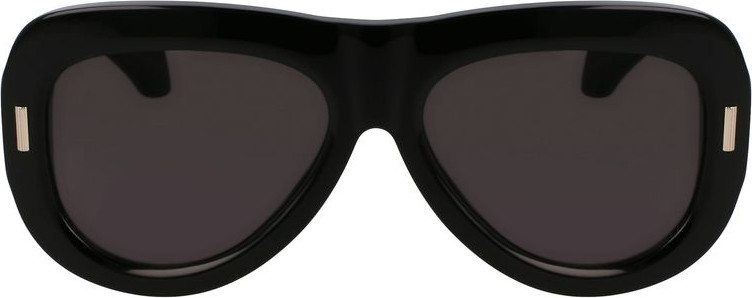 Sunglasses Ferragamo Black Acetate Sunglasses
