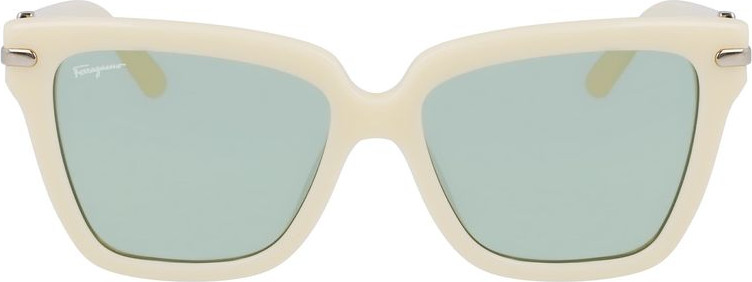 Kuyoshdan saqlaydigan ko'zoynak Ferragamo Gray Acetate