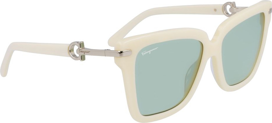 Kuyoshdan saqlaydigan ko'zoynak Ferragamo Gray Acetate
