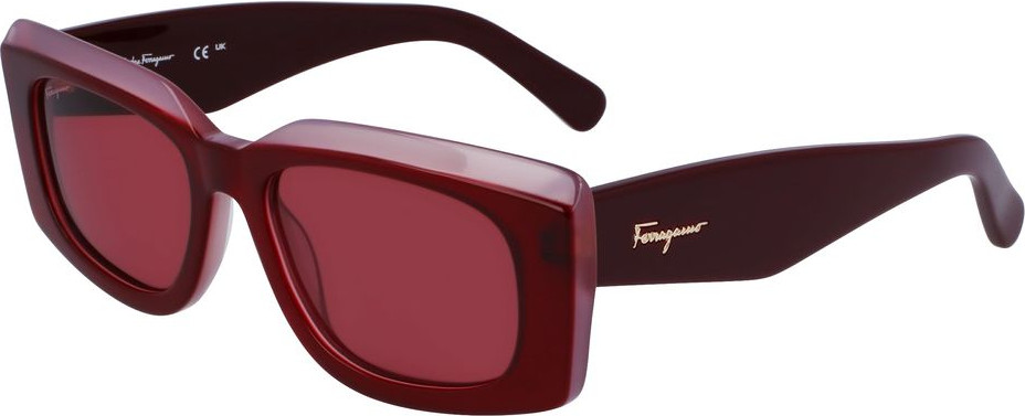 Ferragamo dani rangli aktsentli ko'zoynak
