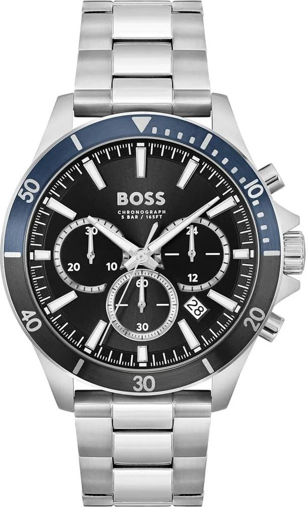 Gray Stainless Steel Dress Watch Hugo Boss