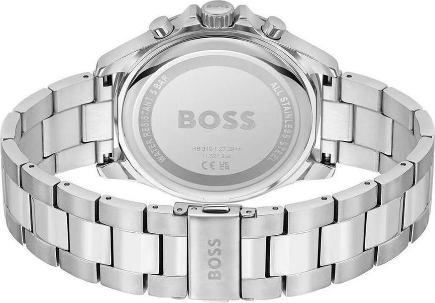 Gray Stainless Steel Dress Watch Hugo Boss