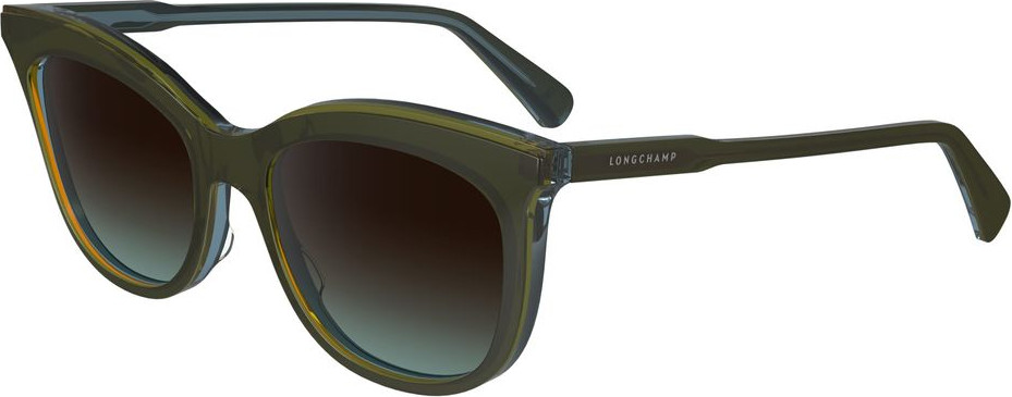 Солнцезащитные очки Longchamp Зеленые Ацетатные Солнцезащитные очки