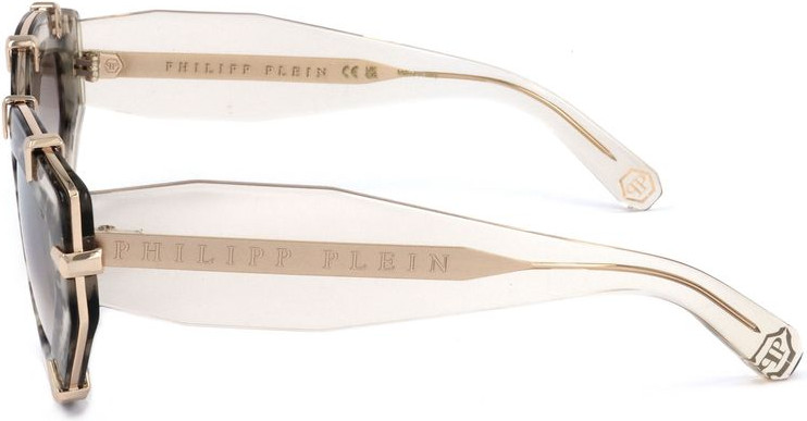 Beige Acetate Sunglasses Philipp Plein