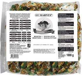 Мед Marny's с прополисом, ментолом и эвкалиптом