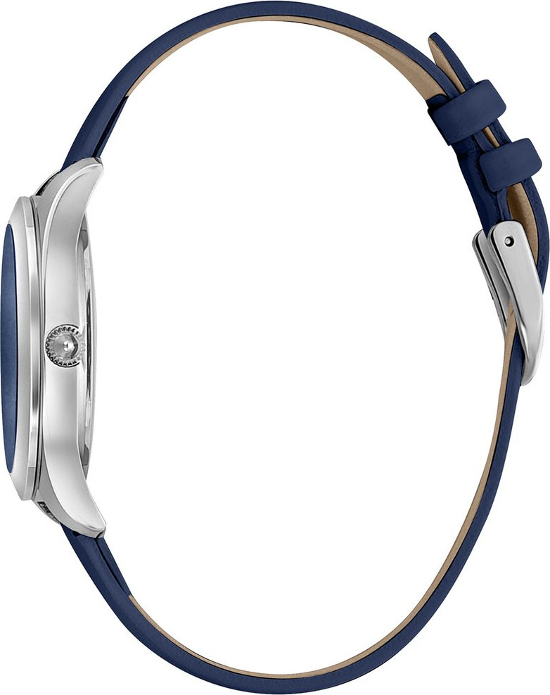Blue Leather Dress Watch Just Cavalli