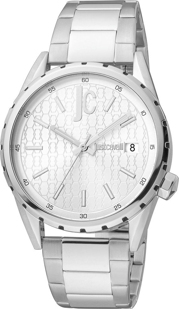 Gray Stainless Steel Dress Watch Just Cavalli