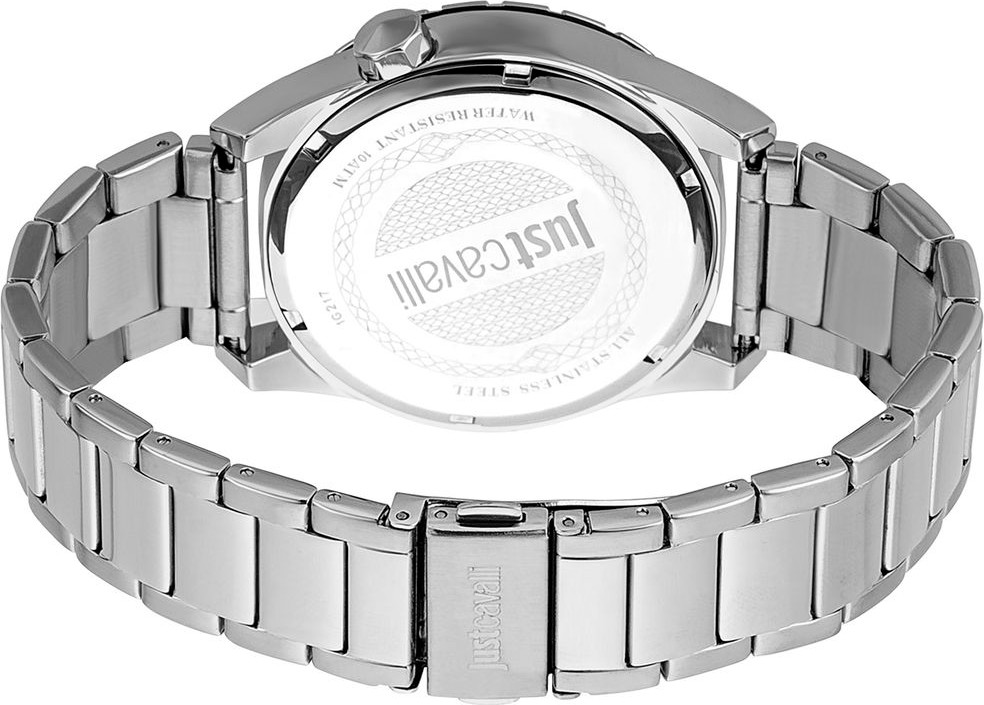 Gray Stainless Steel Dress Watch Just Cavalli