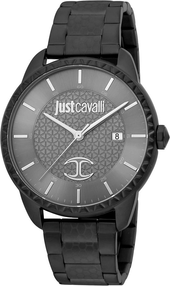 Black Stainless Steel Dress Watch Just Cavalli