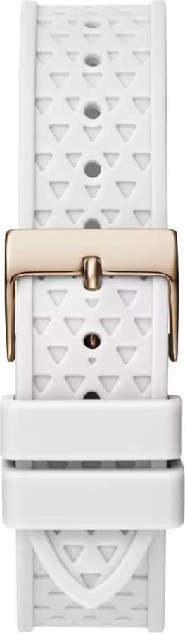 White Synthetic Dress Watch GUESS