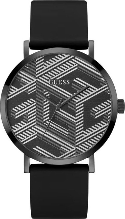 GUESS Black Synthetic Dress Watch