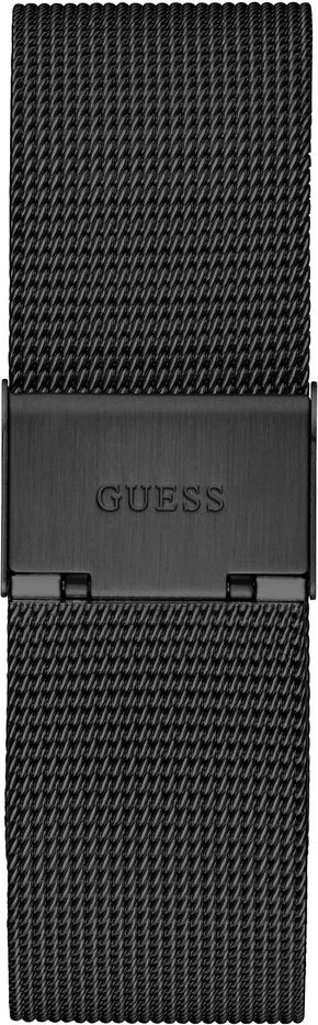 Black Stainless Steel Dress Watch GUESS